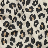 Voile de coton  – Motif Léopard
