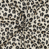 Voile de coton  – Motif Léopard