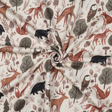 Sweat imprimé animaux, par 50cm