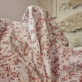 Tissu Popeline Coton – Motif Floral