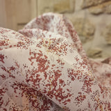 Tissu Popeline Coton – Motif Floral