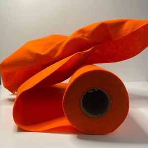 Feutrine orange, prix pour 50cm