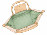 Patron PDF sac de voyage, sac pliable en tissu et simili, fabrication facile, tutoriel illustré couture débutant, projet DIY, sac week-end
