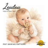 Patron de couture LOULOU oreilles de lapin, PDF