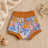 Détail du bloomer bébé Colbert cousu en jersey