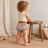Bloomer bébé Colbert cousu en jersey fleuri